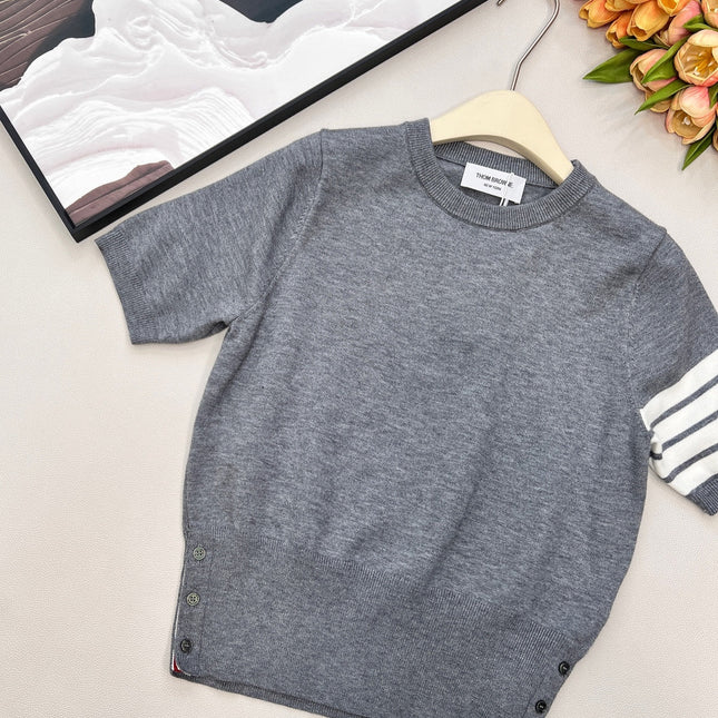 THOM SHORT-SLEEVE KNIT TOP 838140
