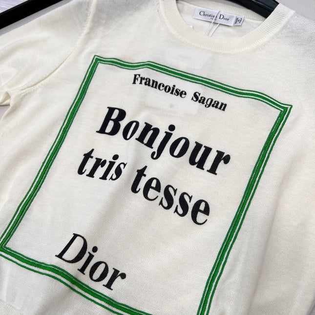 DIOR 26S SHORT-SLEEVE CREW NECK T-SHIRT 943