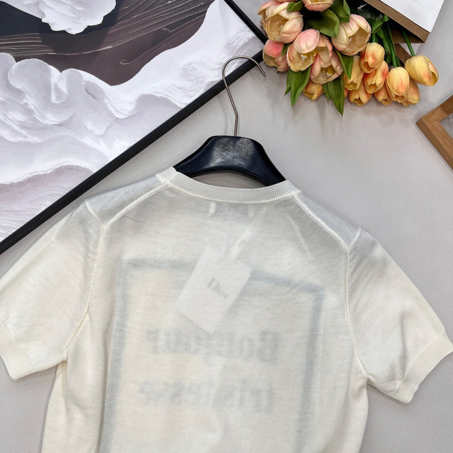 DIOR 26S SHORT-SLEEVE CREW NECK T-SHIRT 943