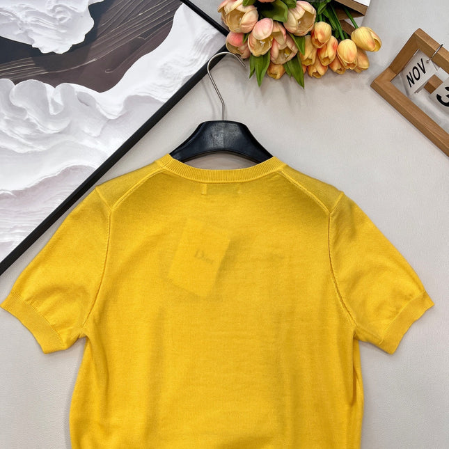 DIOR 26S SHORT-SLEEVE CREW NECK T-SHIRT 942