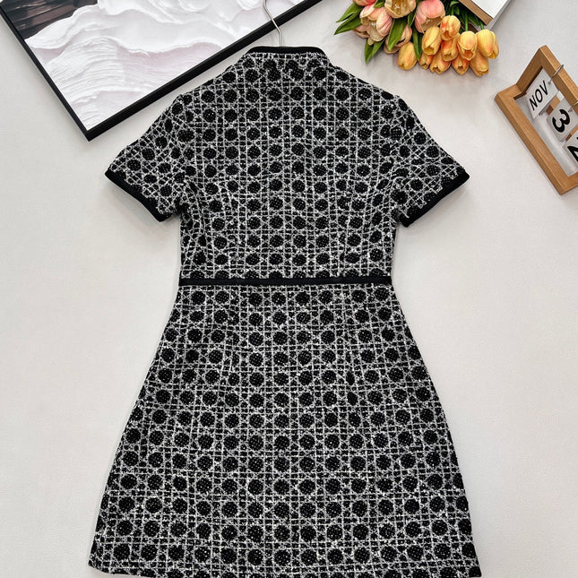 DIOR 26S SHORT-SLEEVE DRESS 979