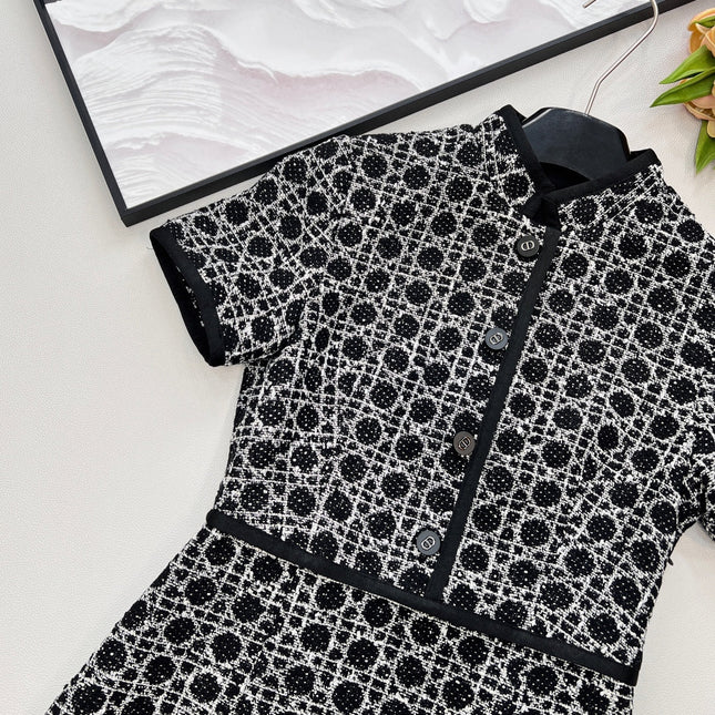 DIOR 26S SHORT-SLEEVE DRESS 979