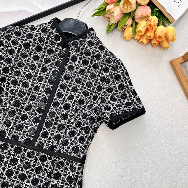DIOR 26S SHORT-SLEEVE DRESS 979