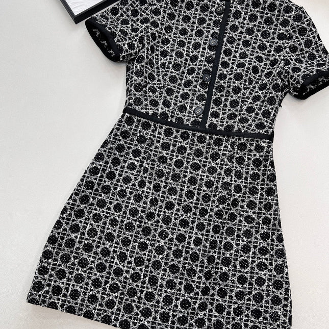 DIOR 26S SHORT-SLEEVE DRESS 979