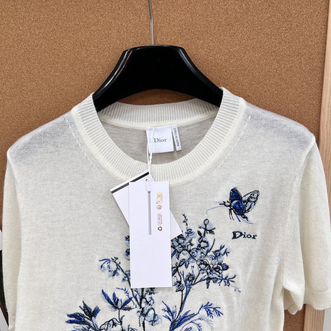 DIOR 26S SHORT-SLEEVE SWEATER 1194