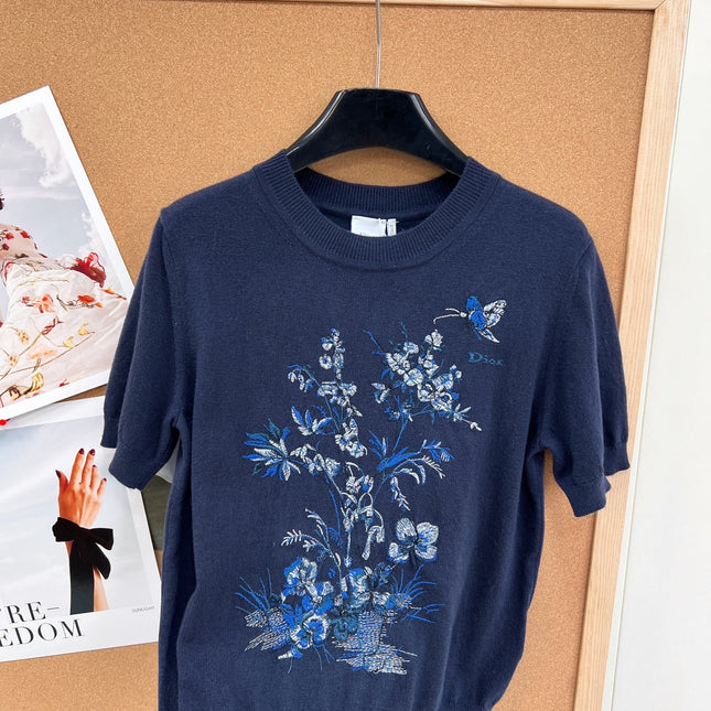 DIOR 26S SHORT-SLEEVE SWEATER 1193