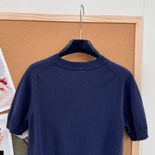 DIOR 26S SHORT-SLEEVE SWEATER 1193