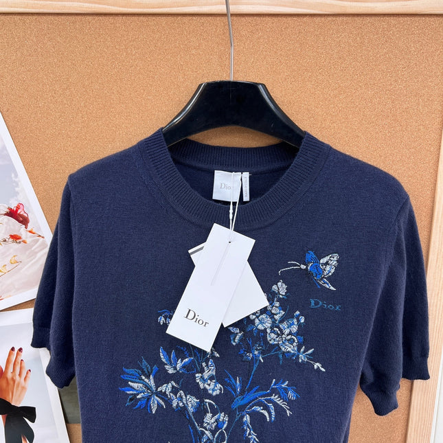 DIOR 26S SHORT-SLEEVE SWEATER 1193
