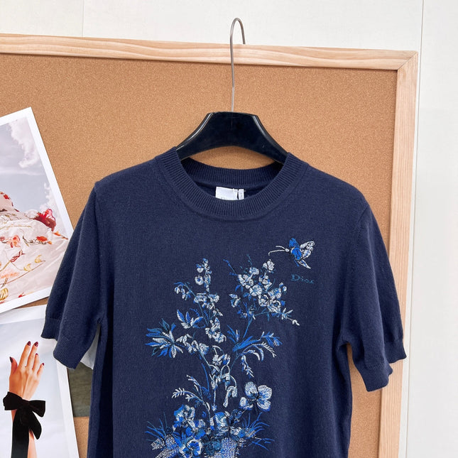 DIOR 26S SHORT-SLEEVE SWEATER 1193