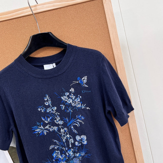 DIOR 26S SHORT-SLEEVE SWEATER 1193
