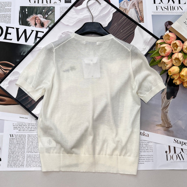 DIOR 26S SHORT-SLEEVE SWEATER 1164