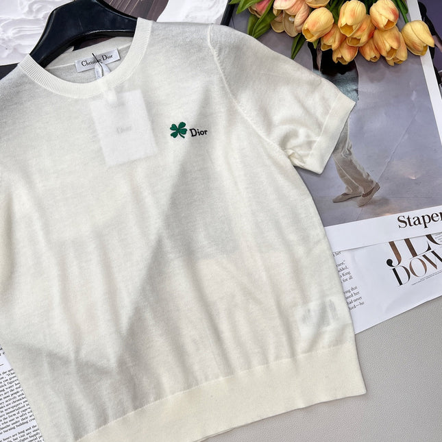 DIOR 26S SHORT-SLEEVE SWEATER 1164