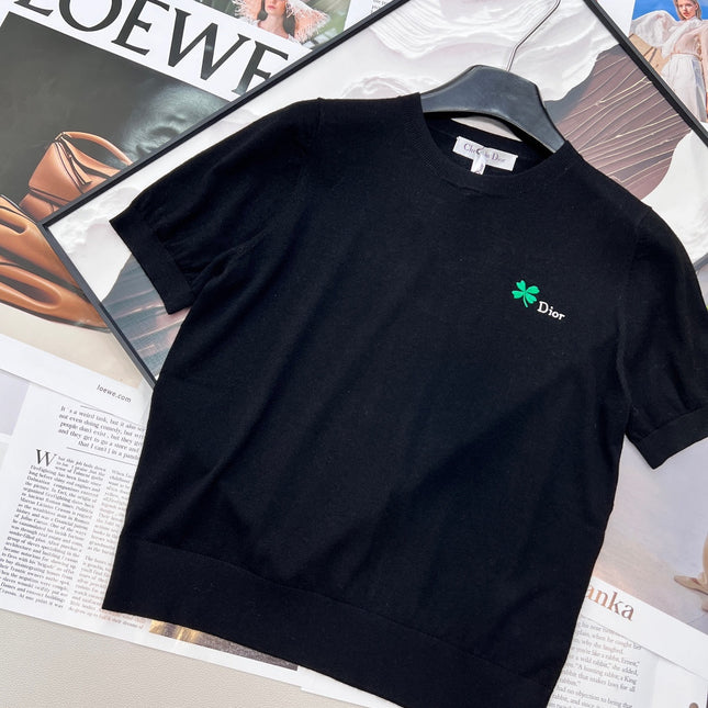 DIOR 26S SHORT-SLEEVE SWEATER 1163