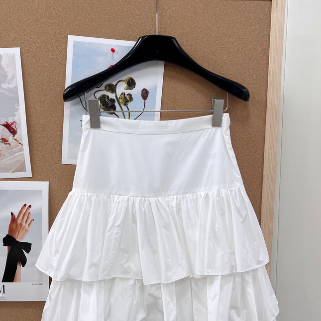 VALENTINO 26S TIERED MINI SKIRT 225