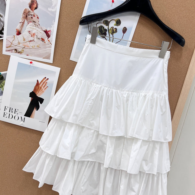 VALENTINO 26S TIERED MINI SKIRT 225