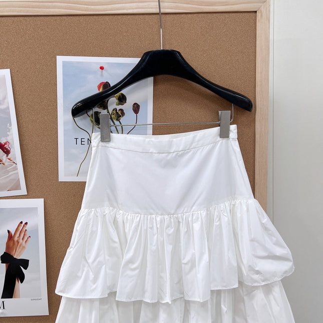 VALENTINO 26S TIERED MINI SKIRT 225