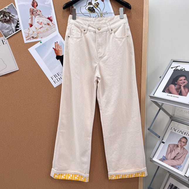 FENDI 26S WIDE LEG JEANS 065