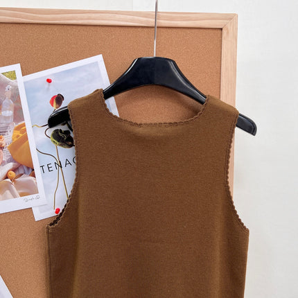 MIUMIU 26S SQUARE-NECK SWEATER STYLE 1107