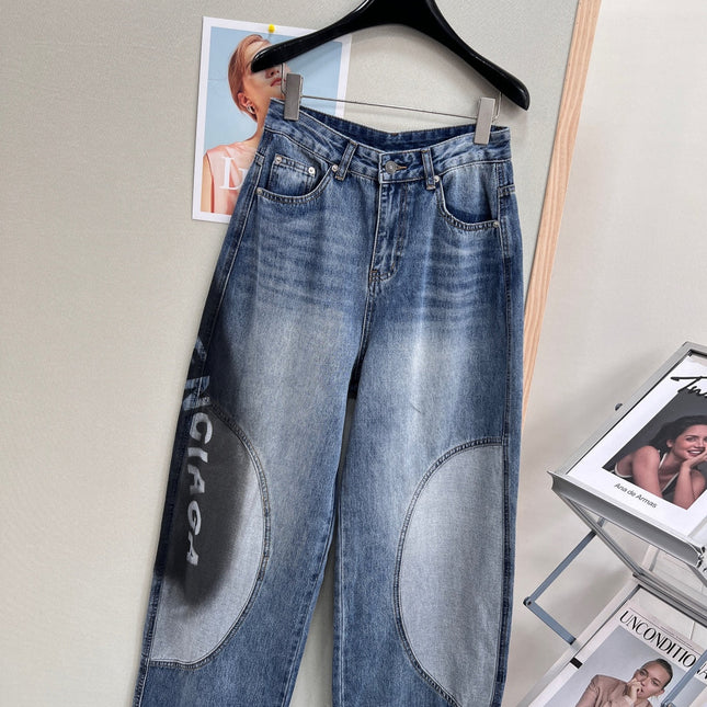 BALENCIAGA 26S WIDE LEG JEANS 007
