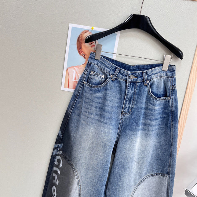 BALENCIAGA 26S WIDE LEG JEANS 007