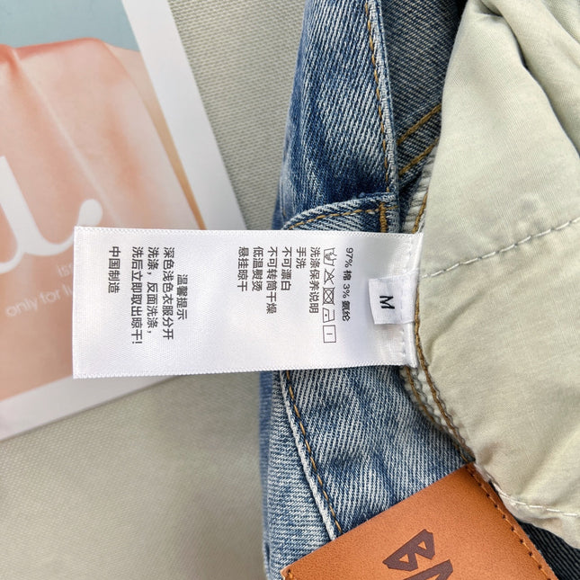 BALENCIAGA 26S WIDE LEG JEANS 007