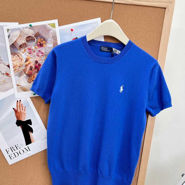 RALPH LAUREN 26S SHORT SLEEVE KNIT TOP 526