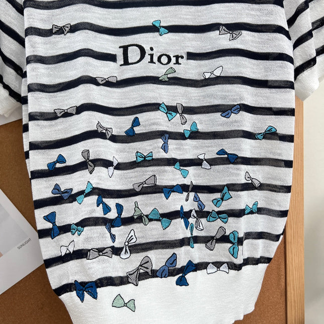 DIOR 26S SHORT-SLEEVED SWEATER 1269