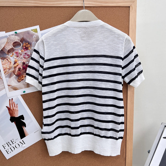 DIOR 26S SHORT-SLEEVED SWEATER 1269