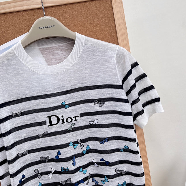 DIOR 26S SHORT-SLEEVED SWEATER 1269