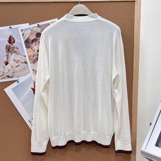 GUCCI 26S V-NECK KNIT CARDIGAN 326