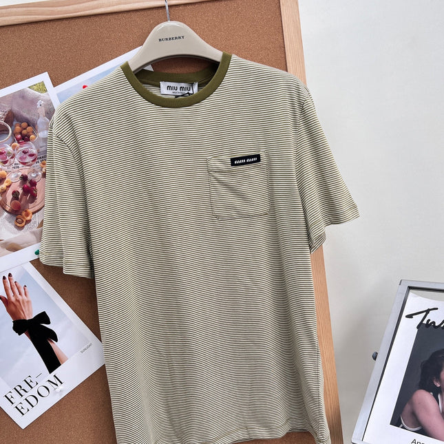 MIUMIU 26S SHORT SLEEVE T-SHIRT 1197