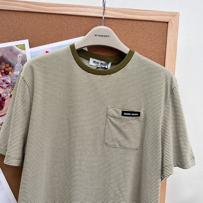 MIUMIU 26S SHORT SLEEVE T-SHIRT 1197