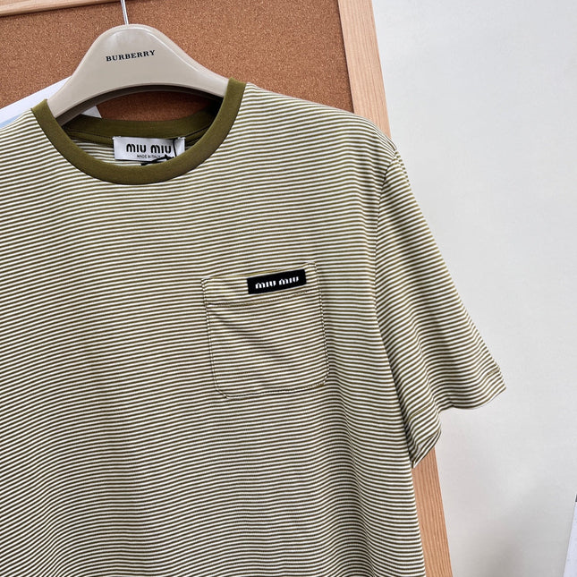 MIUMIU 26S SHORT SLEEVE T-SHIRT 1197
