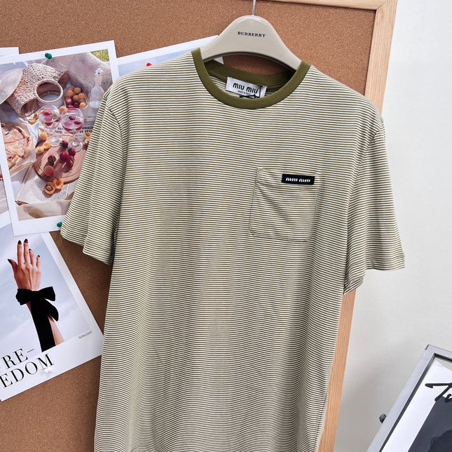 MIUMIU 26S SHORT SLEEVE T-SHIRT 1197
