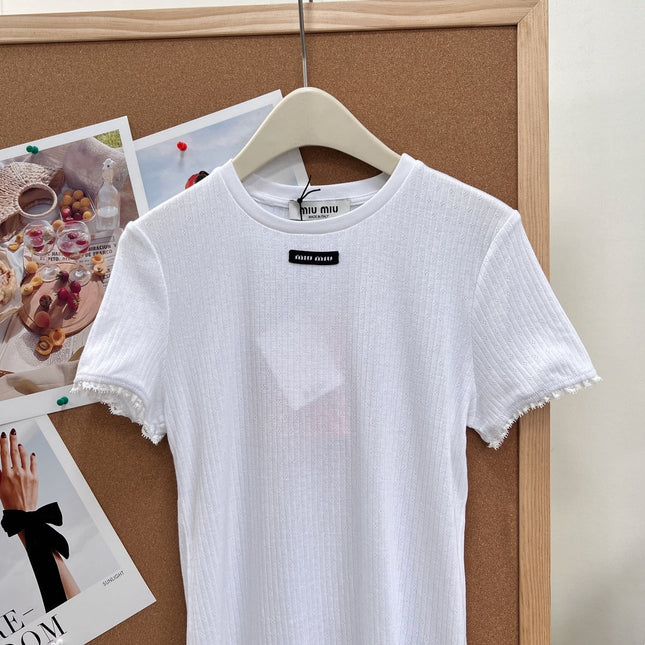MIUMIU 26S SHORT SLEEVE T-SHIRT 1192