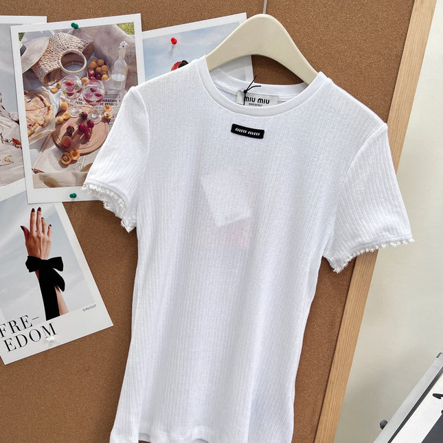 MIUMIU 26S SHORT SLEEVE T-SHIRT 1192