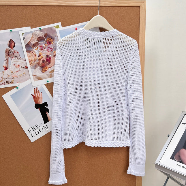 CHANEL 26S OPEN KNIT CARDIGAN STYLE 1243