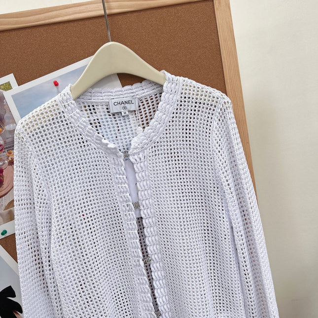 CHANEL 26S OPEN KNIT CARDIGAN STYLE 1243