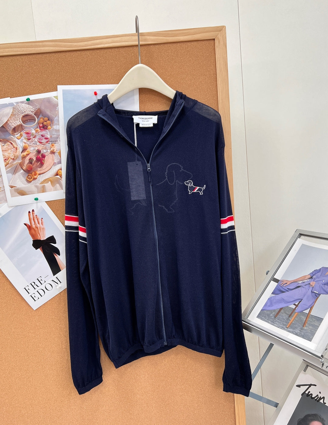 THOM 26S HOODED CARDIGAN STYLE 240
