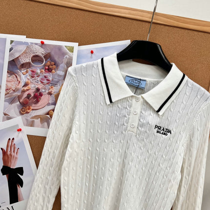 PRADA 26S POLO SWEATER 1265