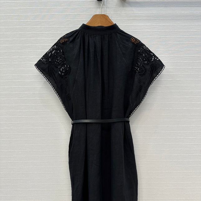 MAX MARA LINEN DRESS 268243