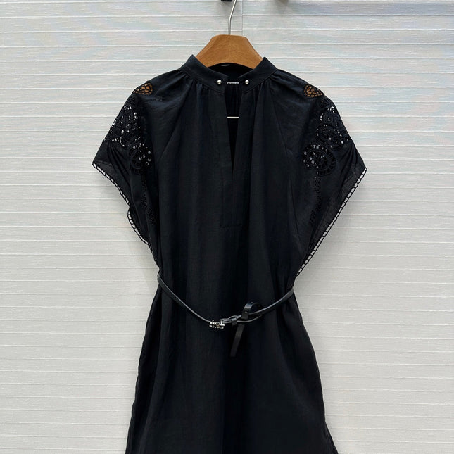 MAX MARA LINEN DRESS 268243