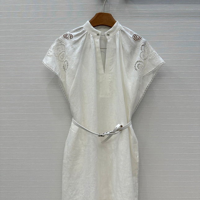 MAX MARA LINEN DRESS 268250