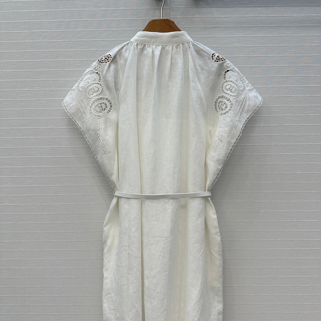 MAX MARA LINEN DRESS 268250