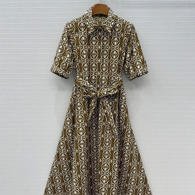 MAX MARA SHORT SLEEVE DRESS 268253