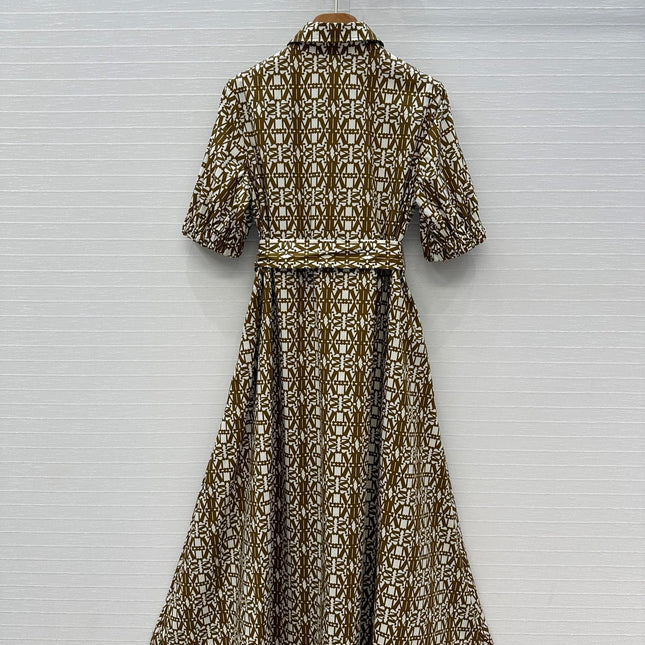 MAX MARA SHORT SLEEVE DRESS 268253