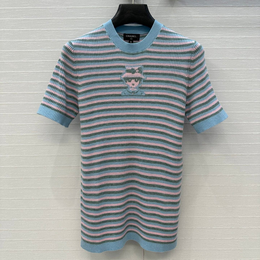 CHANEL KNIT TOP STYLE 60