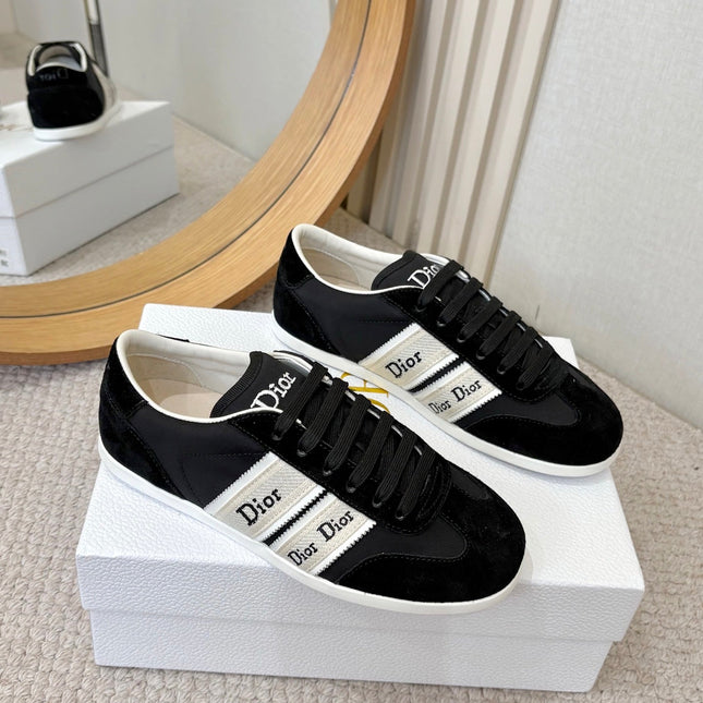 DIOR 26S SNEAKERS IN BLACK SUEDE
