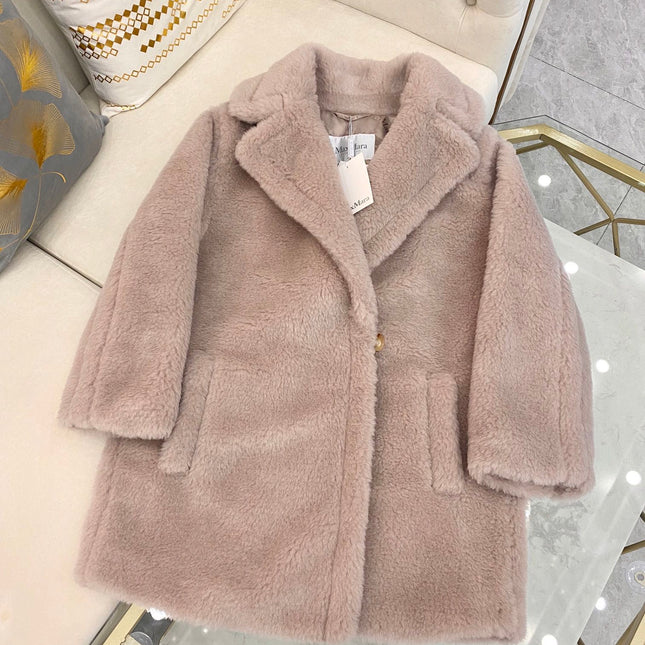 MAX MARA 25S TEDDY SHORT JACKET 074