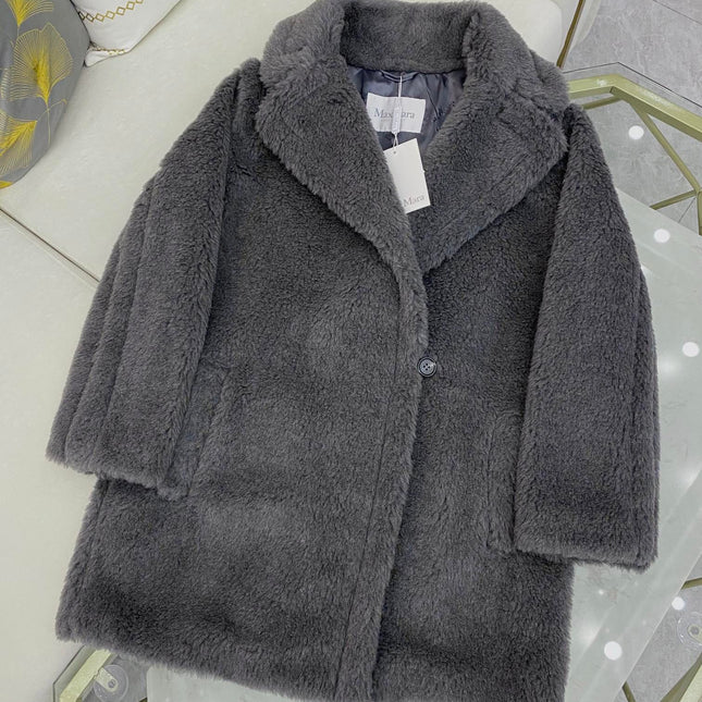 MAX MARA 25S TEDDY SHORT JACKET 076